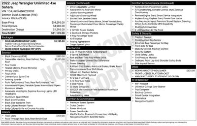 2022 Jeep Wrangler Unlimited Sahara 4xe