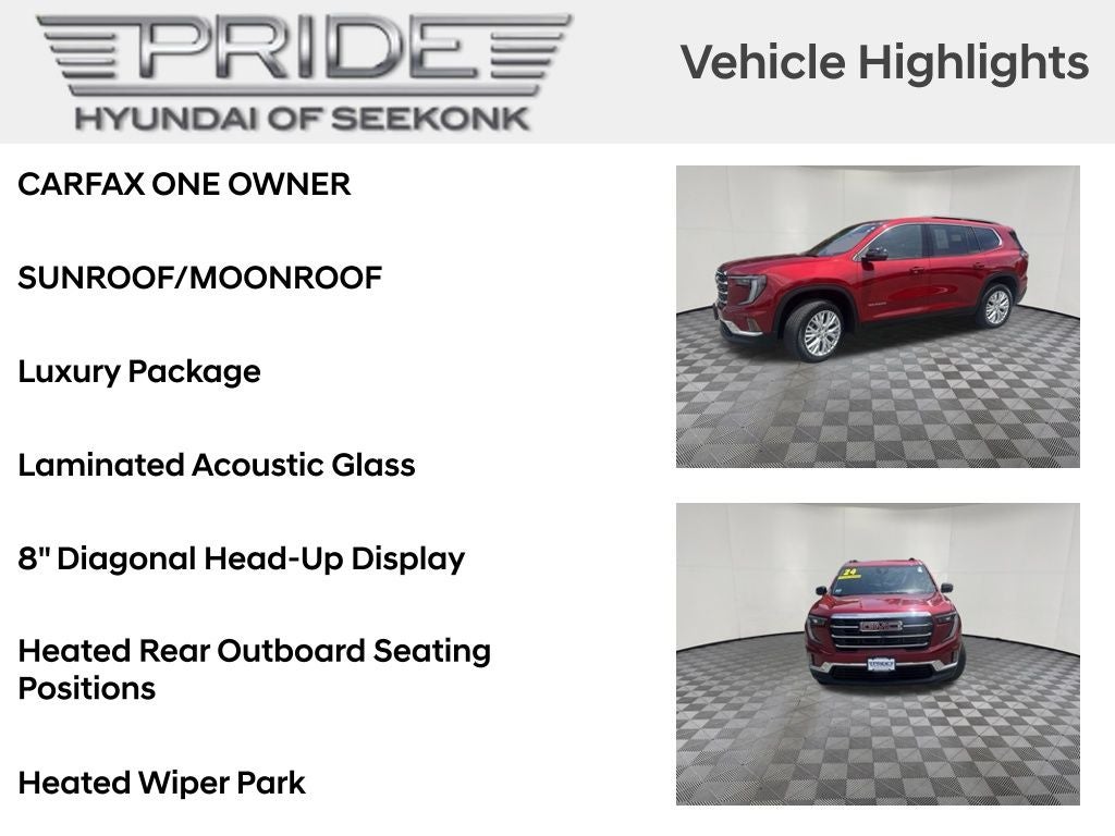 2024 GMC Acadia Elevation