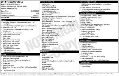 2014 Toyota Corolla L