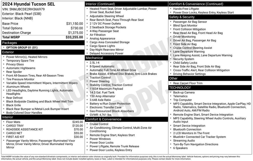 2024 Hyundai TUCSON SEL