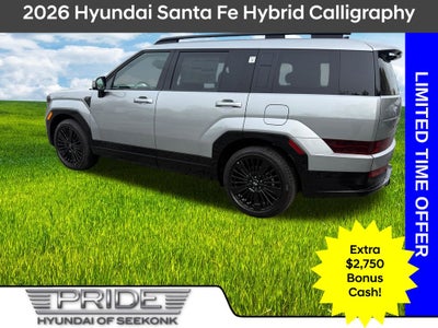2026 Hyundai SANTA FE HYBRID Calligraphy