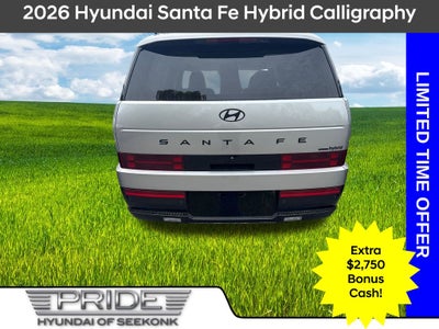 2026 Hyundai SANTA FE HYBRID Calligraphy