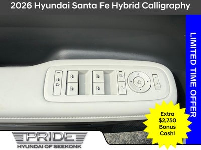 2026 Hyundai SANTA FE HYBRID Calligraphy