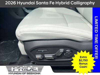 2026 Hyundai SANTA FE HYBRID Calligraphy