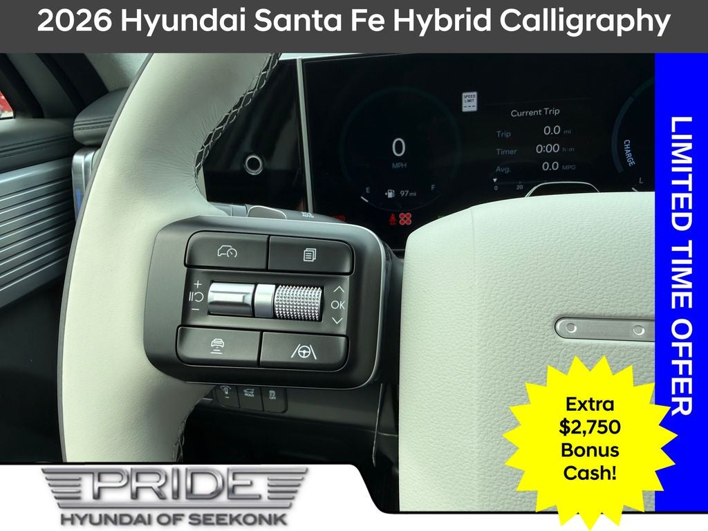 2026 Hyundai SANTA FE HYBRID Calligraphy