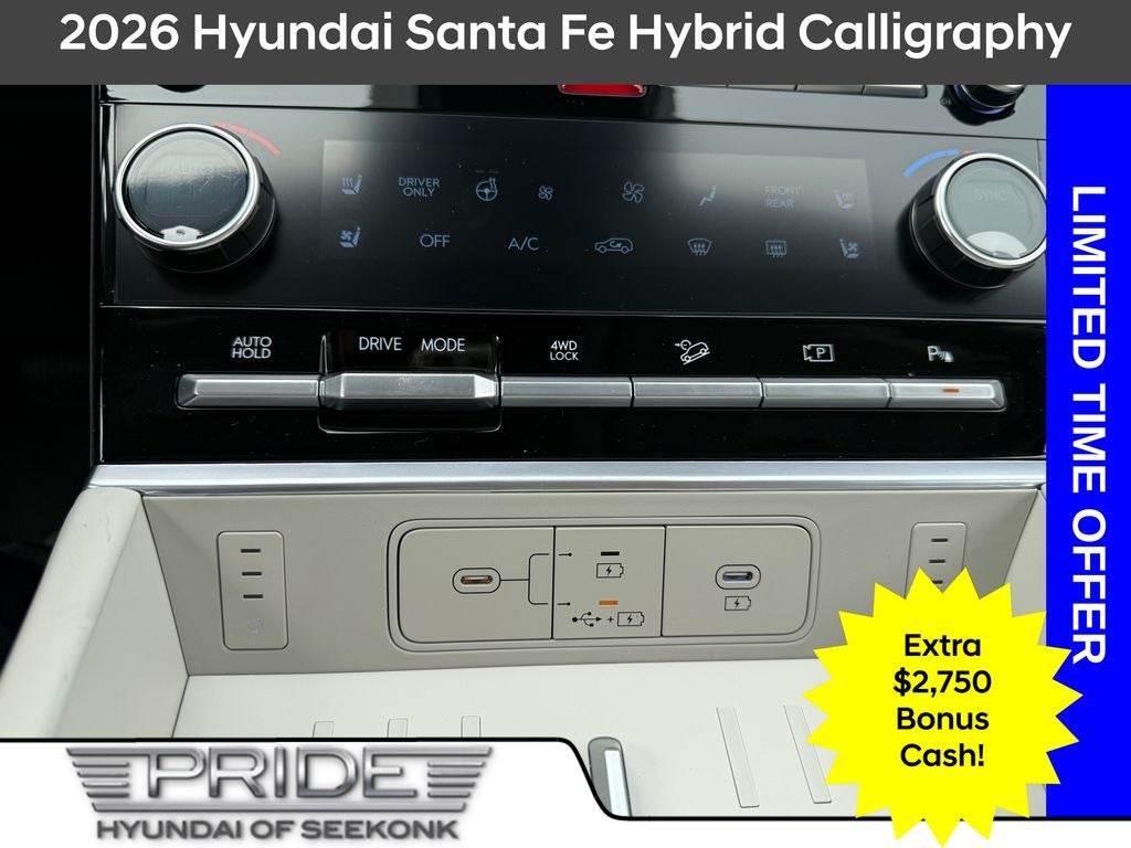 2026 Hyundai SANTA FE HYBRID Calligraphy