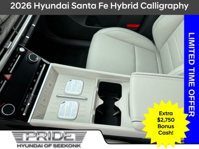 2026 Hyundai SANTA FE HYBRID Calligraphy