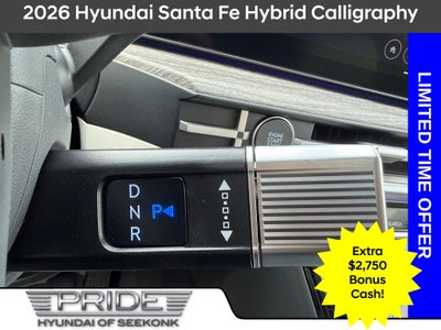 2026 Hyundai SANTA FE HYBRID Calligraphy