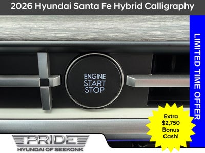 2026 Hyundai SANTA FE HYBRID Calligraphy