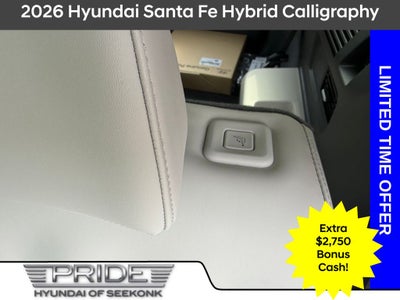2026 Hyundai SANTA FE HYBRID Calligraphy