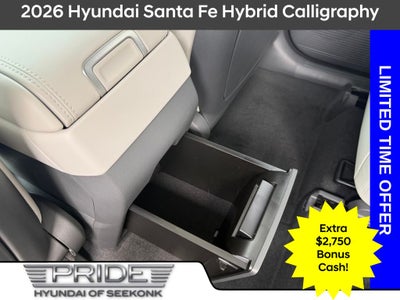 2026 Hyundai SANTA FE HYBRID Calligraphy