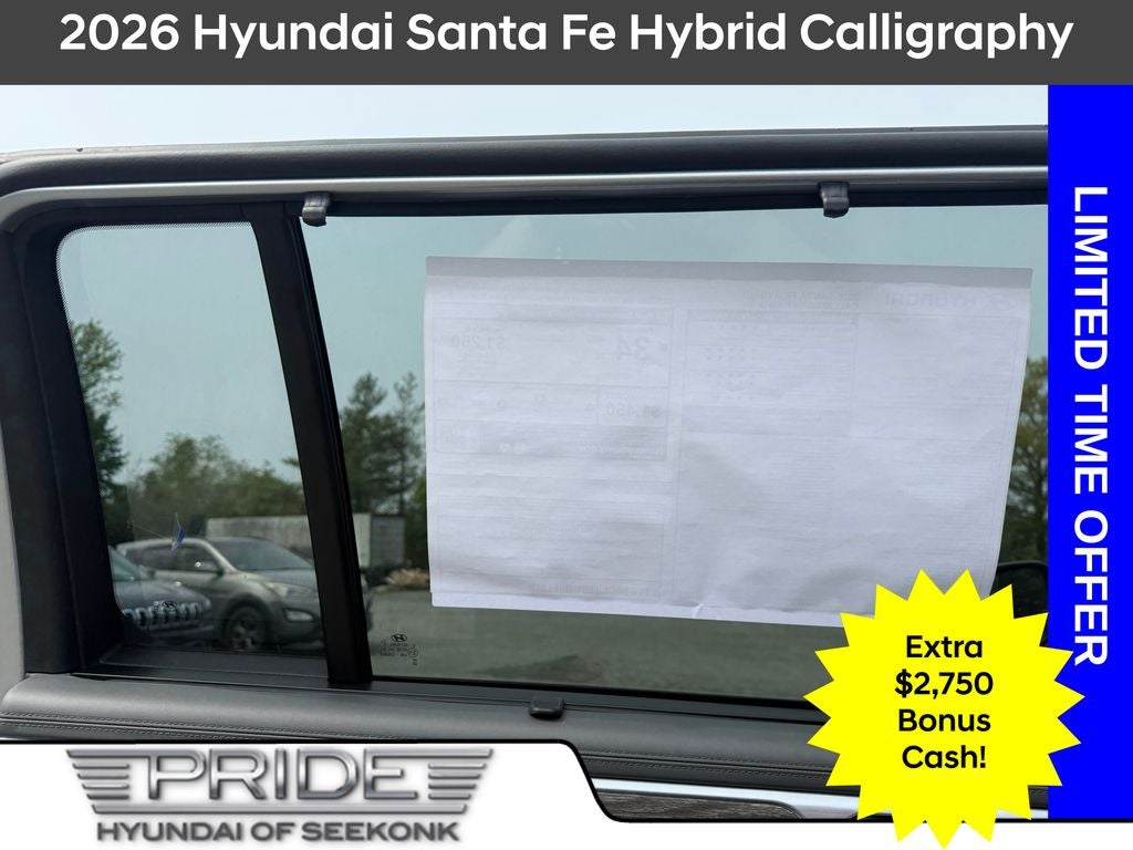 2026 Hyundai SANTA FE HYBRID Calligraphy