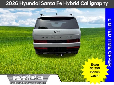 2026 Hyundai SANTA FE HYBRID Calligraphy