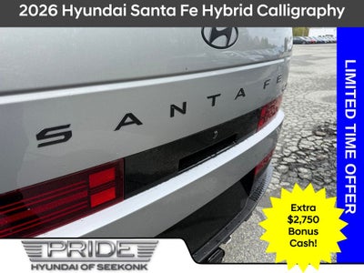 2026 Hyundai SANTA FE HYBRID Calligraphy