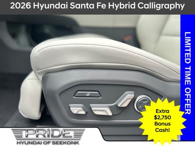 2026 Hyundai SANTA FE HYBRID Calligraphy