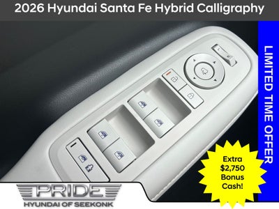 2026 Hyundai SANTA FE HYBRID Calligraphy