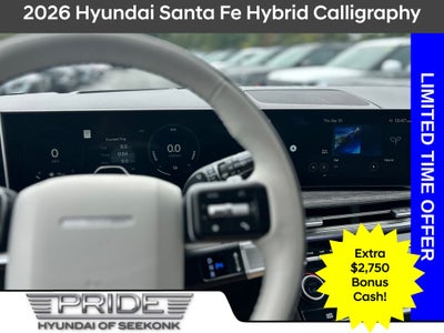 2026 Hyundai SANTA FE HYBRID Calligraphy
