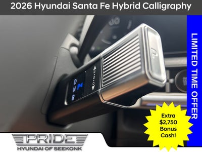 2026 Hyundai SANTA FE HYBRID Calligraphy