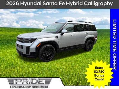 2026 Hyundai SANTA FE HYBRID Calligraphy