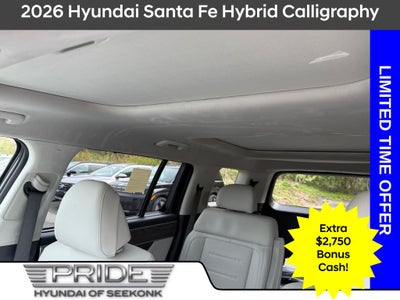 2026 Hyundai SANTA FE HYBRID Calligraphy