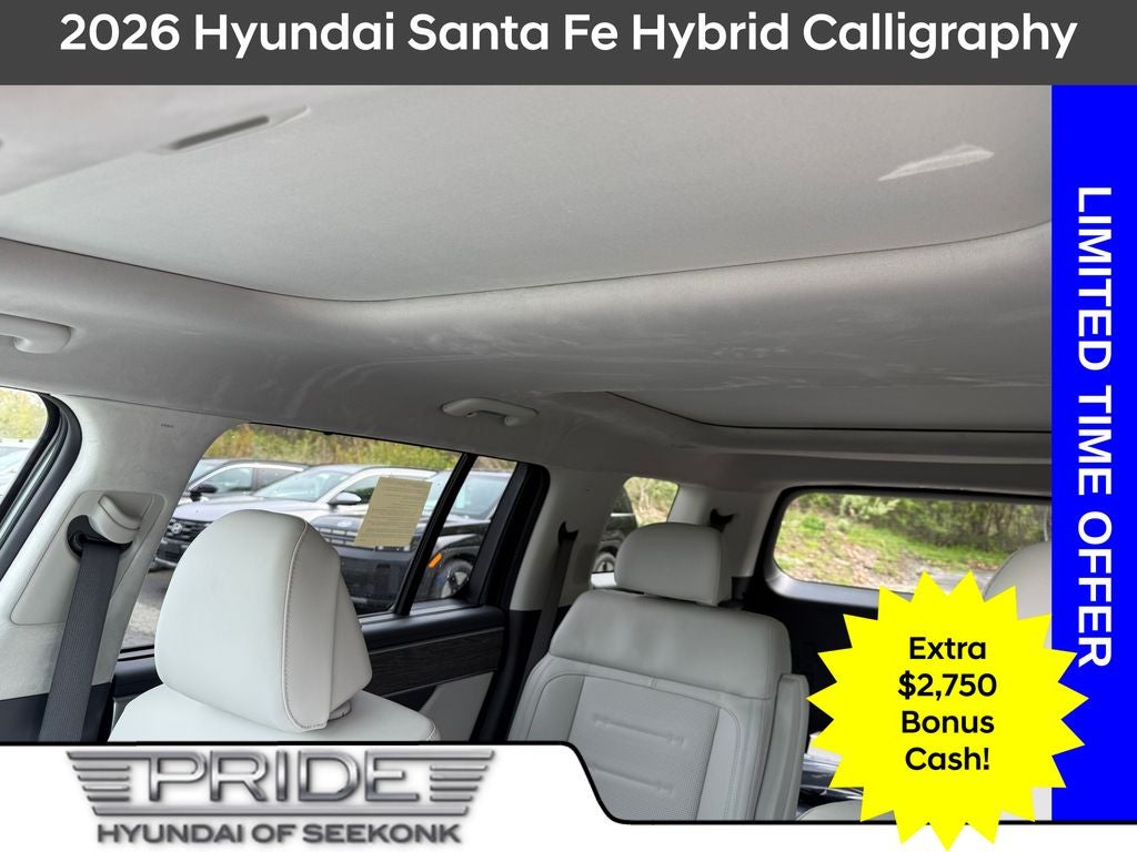 2026 Hyundai SANTA FE HYBRID Calligraphy