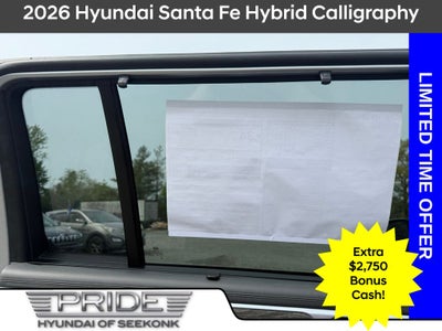 2026 Hyundai SANTA FE HYBRID Calligraphy