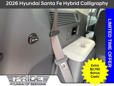 2026 Hyundai SANTA FE HYBRID Calligraphy