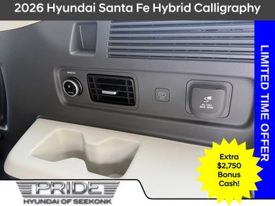 2026 Hyundai SANTA FE HYBRID Calligraphy