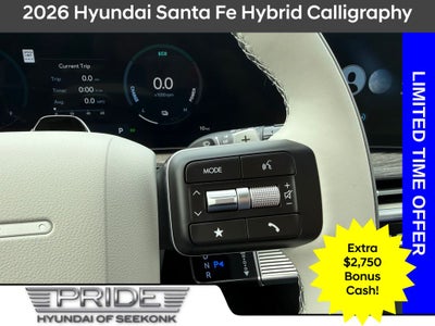 2026 Hyundai SANTA FE HYBRID Calligraphy