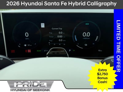 2026 Hyundai SANTA FE HYBRID Calligraphy