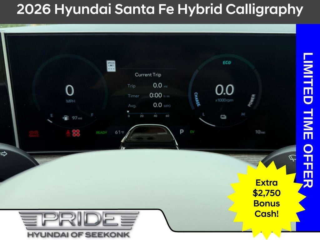 2026 Hyundai SANTA FE HYBRID Calligraphy
