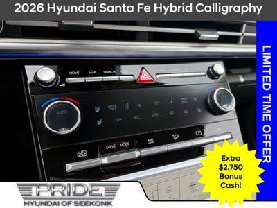 2026 Hyundai SANTA FE HYBRID Calligraphy