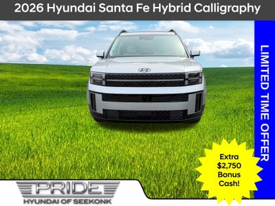 2026 Hyundai SANTA FE HYBRID Calligraphy