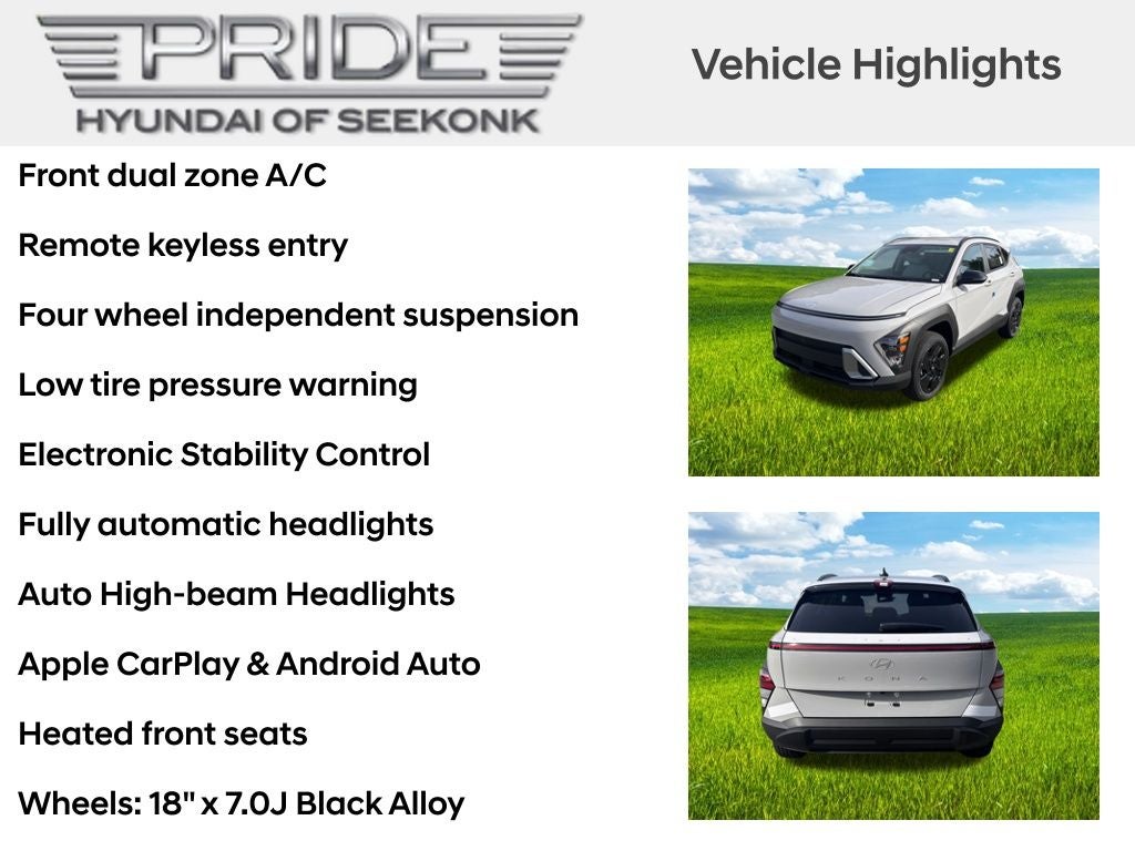 2026 Hyundai KONA SEL Sport