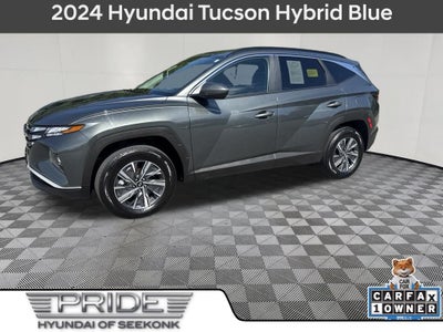 2024 Hyundai TUCSON HYBRID Blue