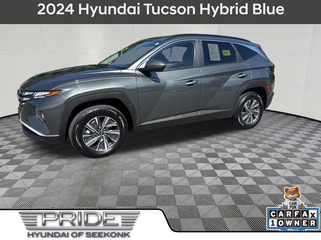 2024 Hyundai TUCSON HYBRID Blue