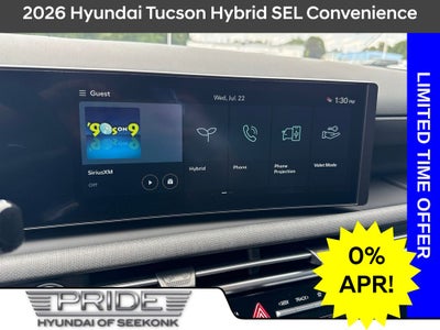 2026 Hyundai TUCSON HYBRID SEL Convenience