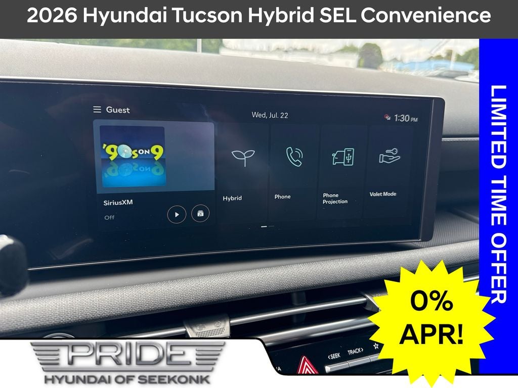 2026 Hyundai TUCSON HYBRID SEL Convenience
