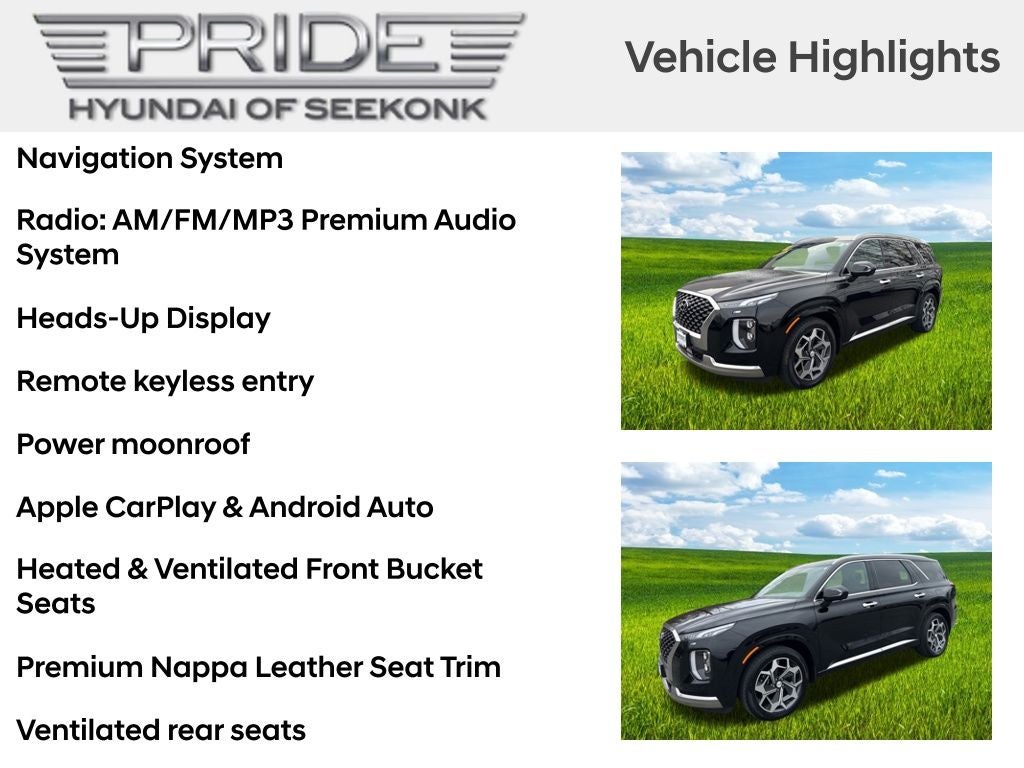 2022 Hyundai PALISADE Calligraphy