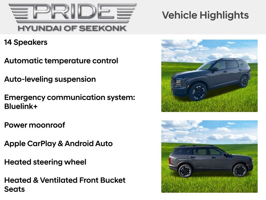 2026 Hyundai PALISADE XRT Pro