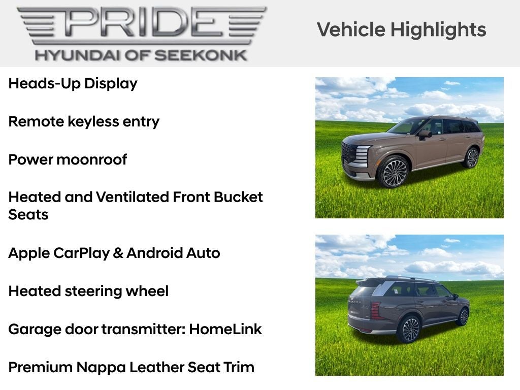 2026 Hyundai PALISADE HYBRID Calligraphy