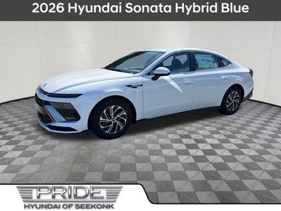 2026 Hyundai SONATA HYBRID Blue