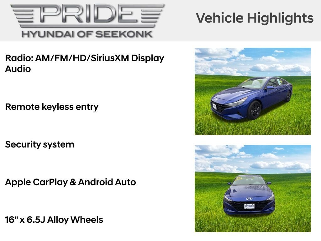 2023 Hyundai ELANTRA SEL