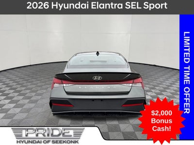 2026 Hyundai ELANTRA SEL Sport