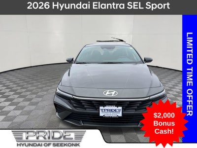 2026 Hyundai ELANTRA SEL Sport