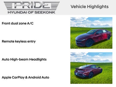 2026 Hyundai ELANTRA SEL Sport