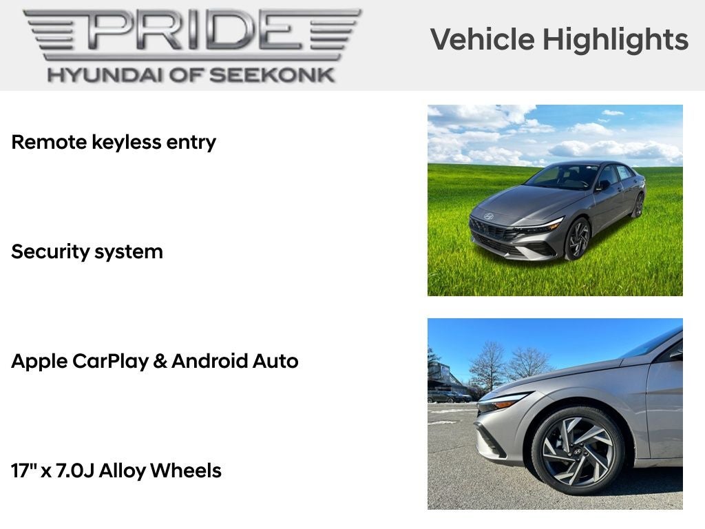 2025 Hyundai ELANTRA SEL Sport