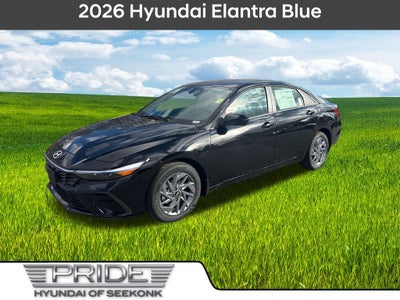 2026 Hyundai ELANTRA HYBRID Blue