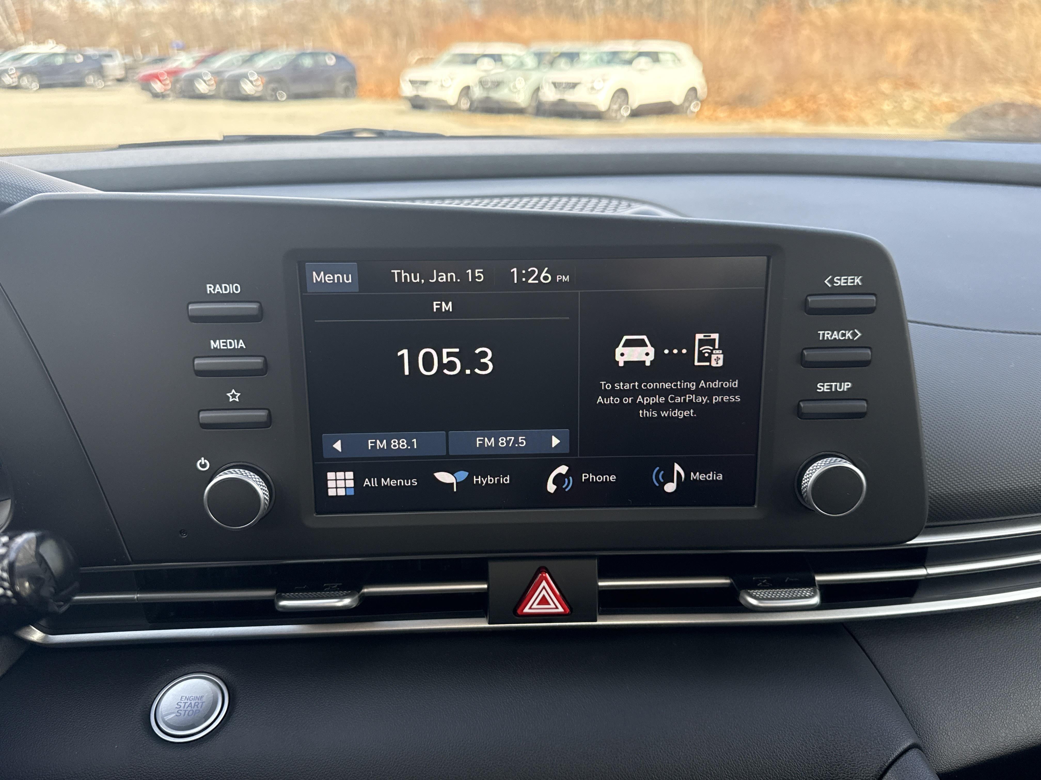 2026 Hyundai ELANTRA HYBRID Blue