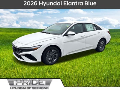 2026 Hyundai ELANTRA HYBRID Blue